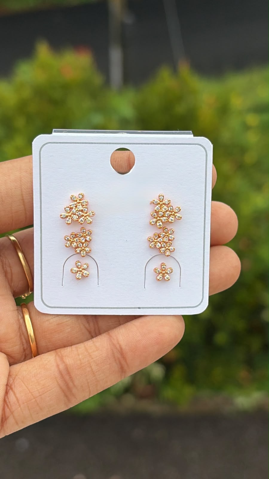 3 flower pair set